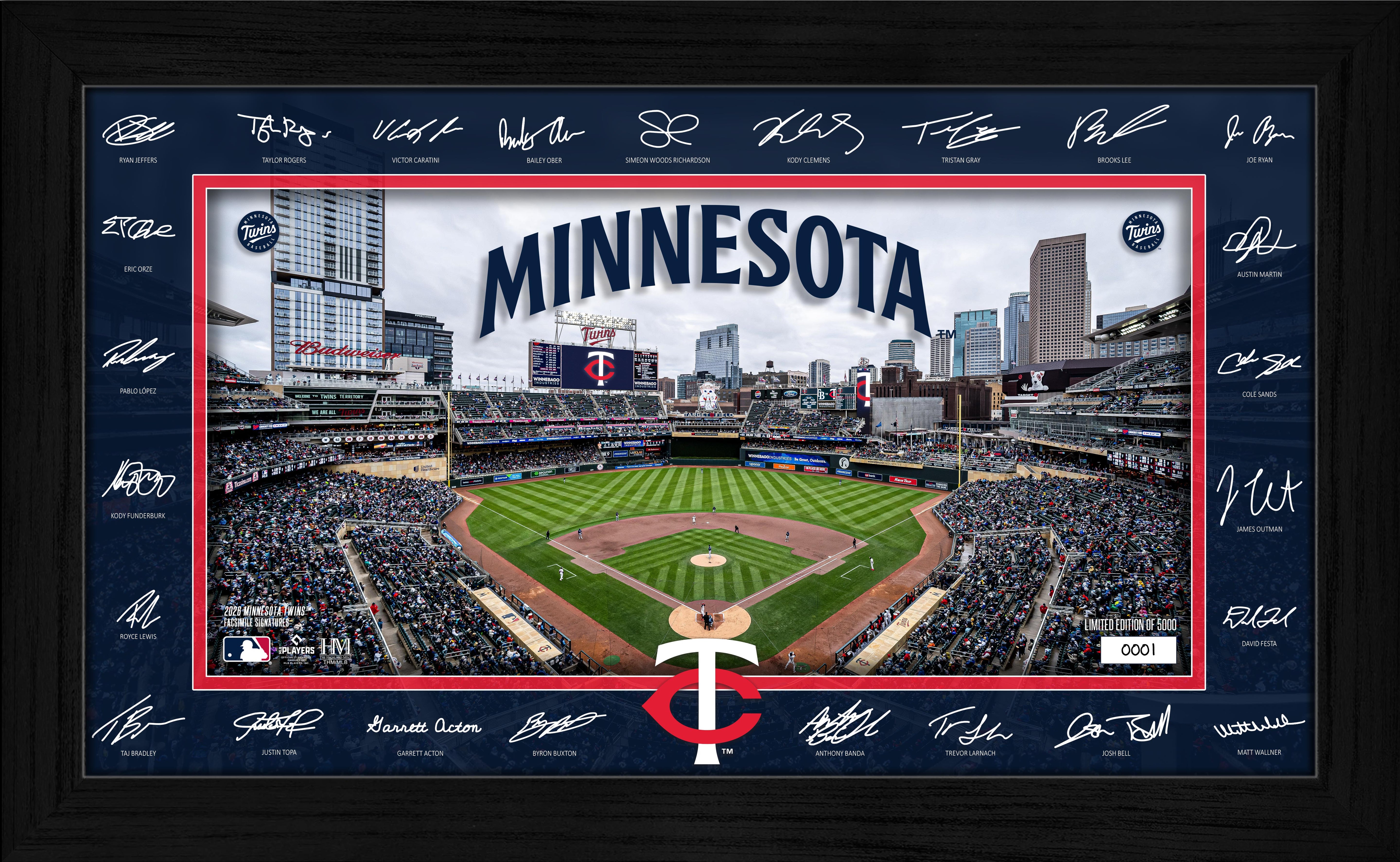 Minnesota Twins 2026 Signature Field Frame