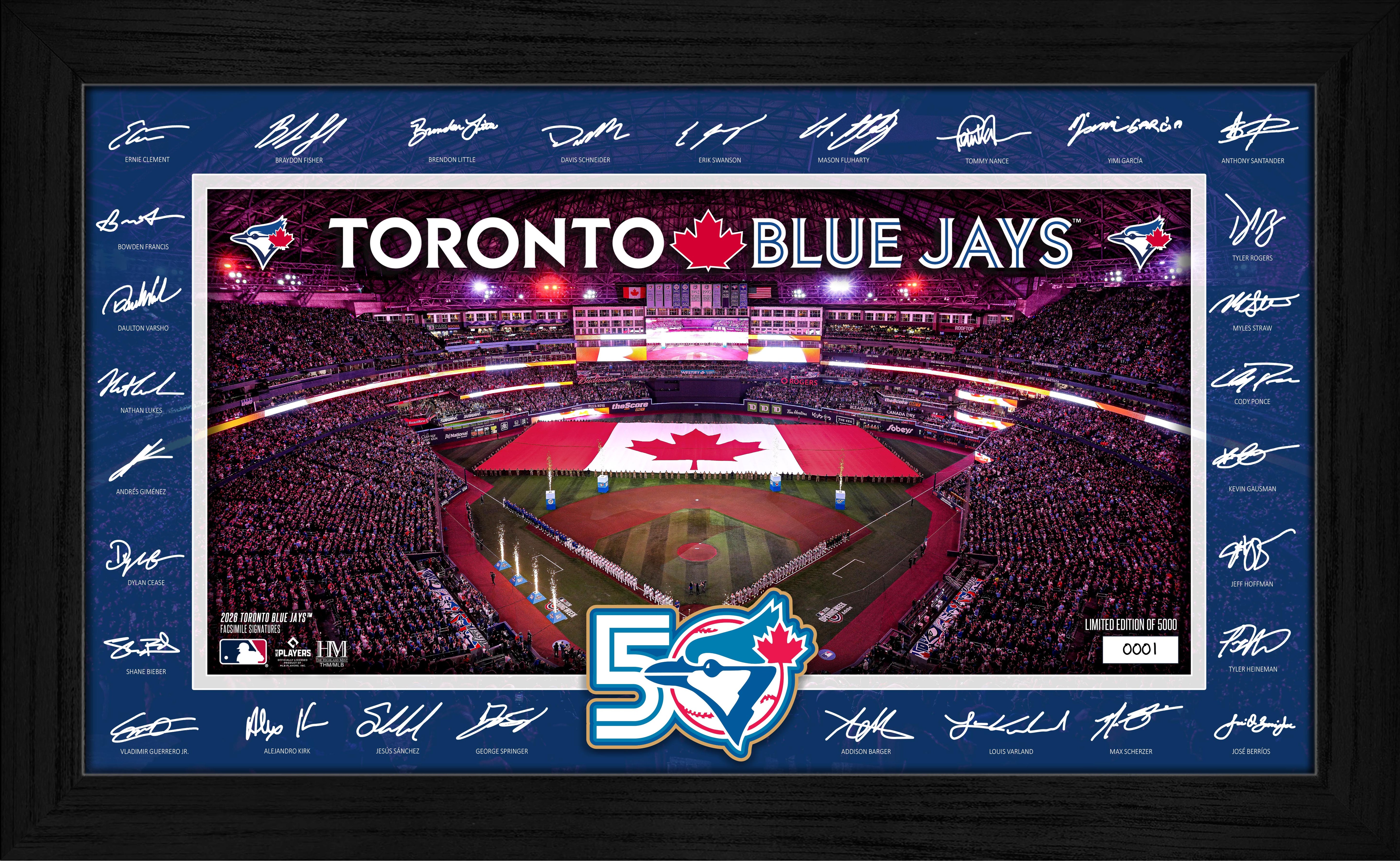 Toronto Blue Jays 2026 Signature Field Frame