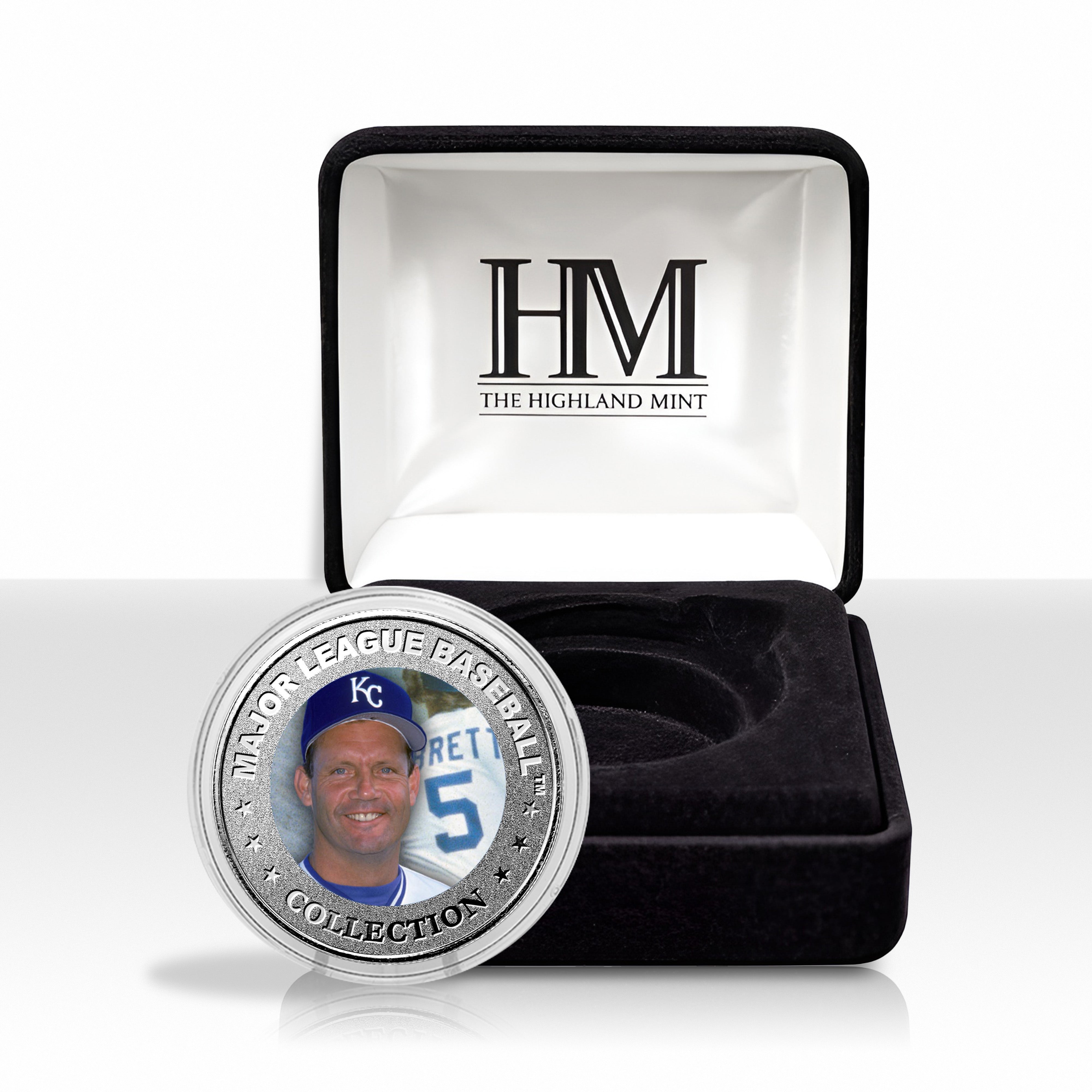 George Brett Baseball Hall of Fame Silver Color Coin