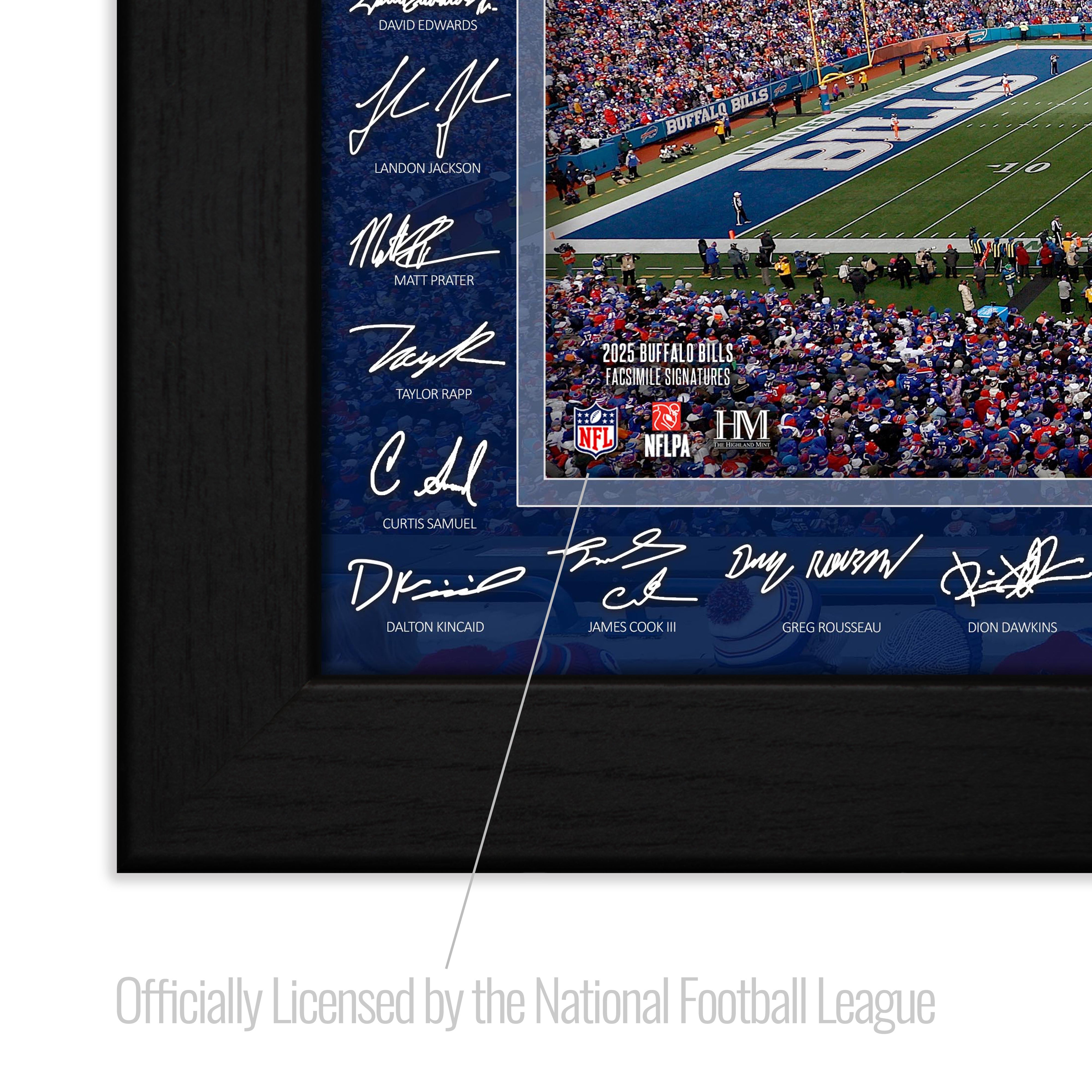 Buffalo Bills 2025 NFL Signature Gridiron – The Highland Mint