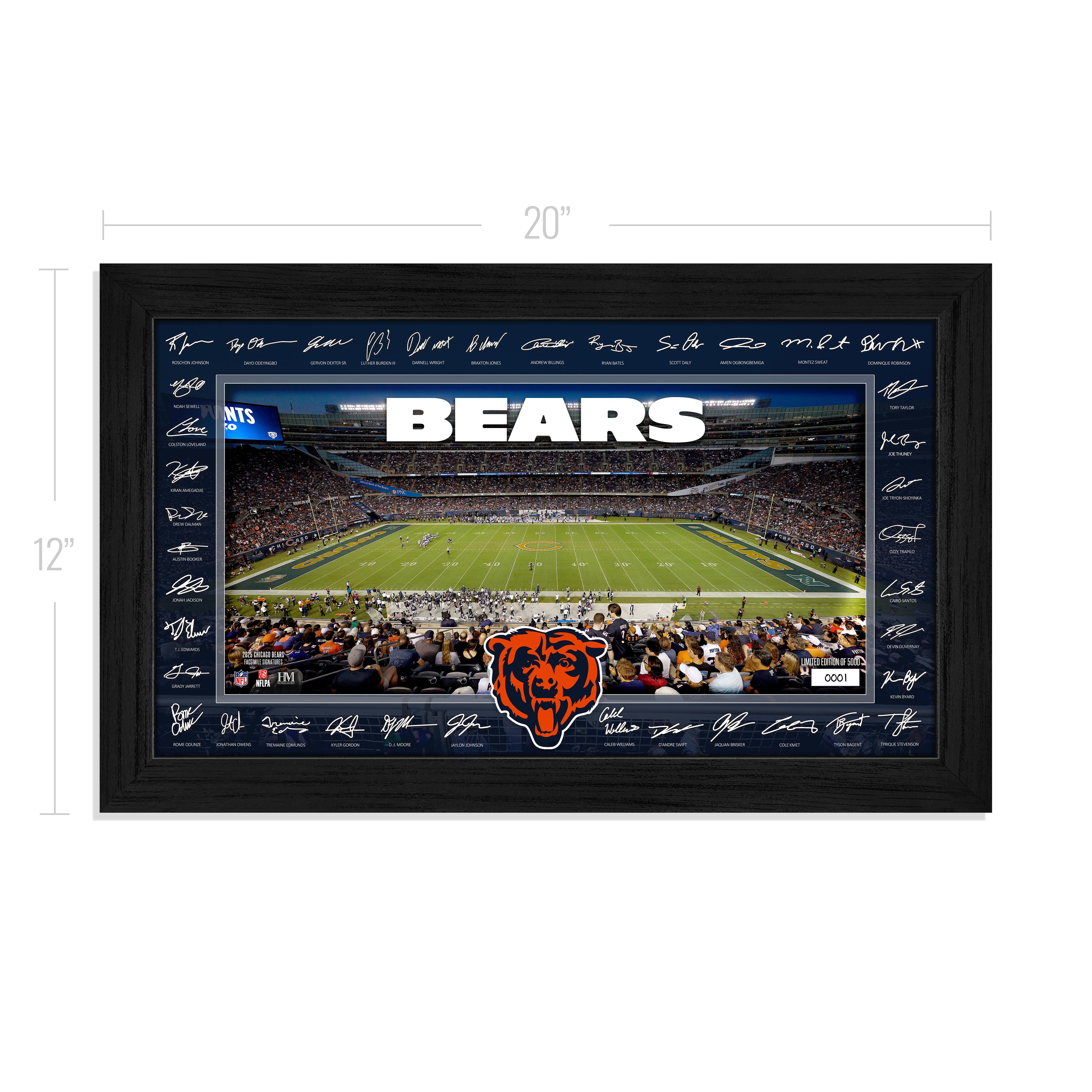 Chicago Bears 2025 NFL Signature Gridiron – The Highland Mint