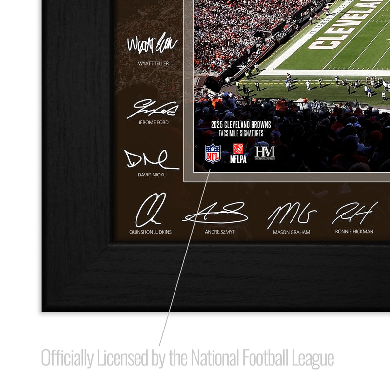Cleveland Browns 2025 NFL Signature Gridiron