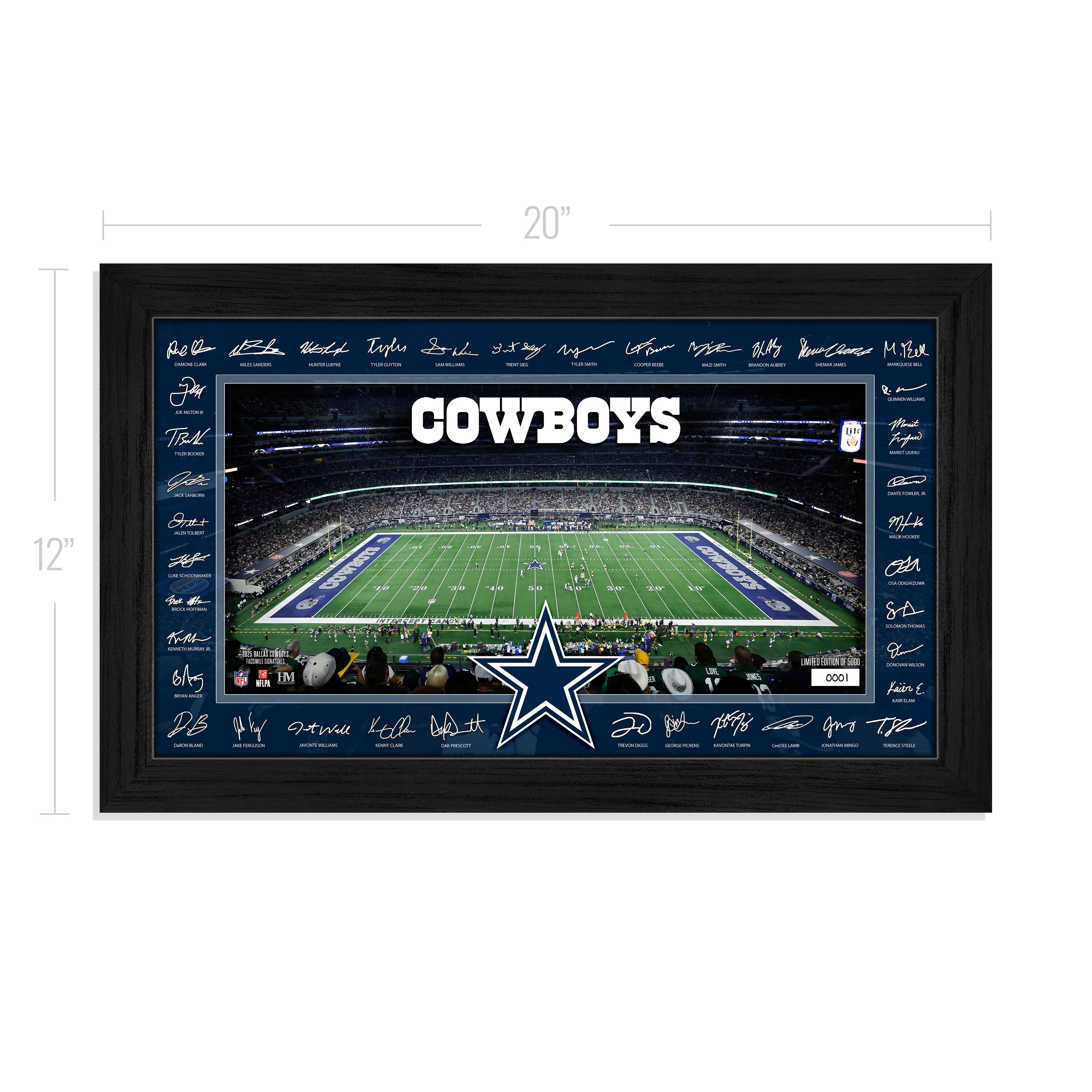Dallas Cowboys 2025 NFL Signature Gridiron