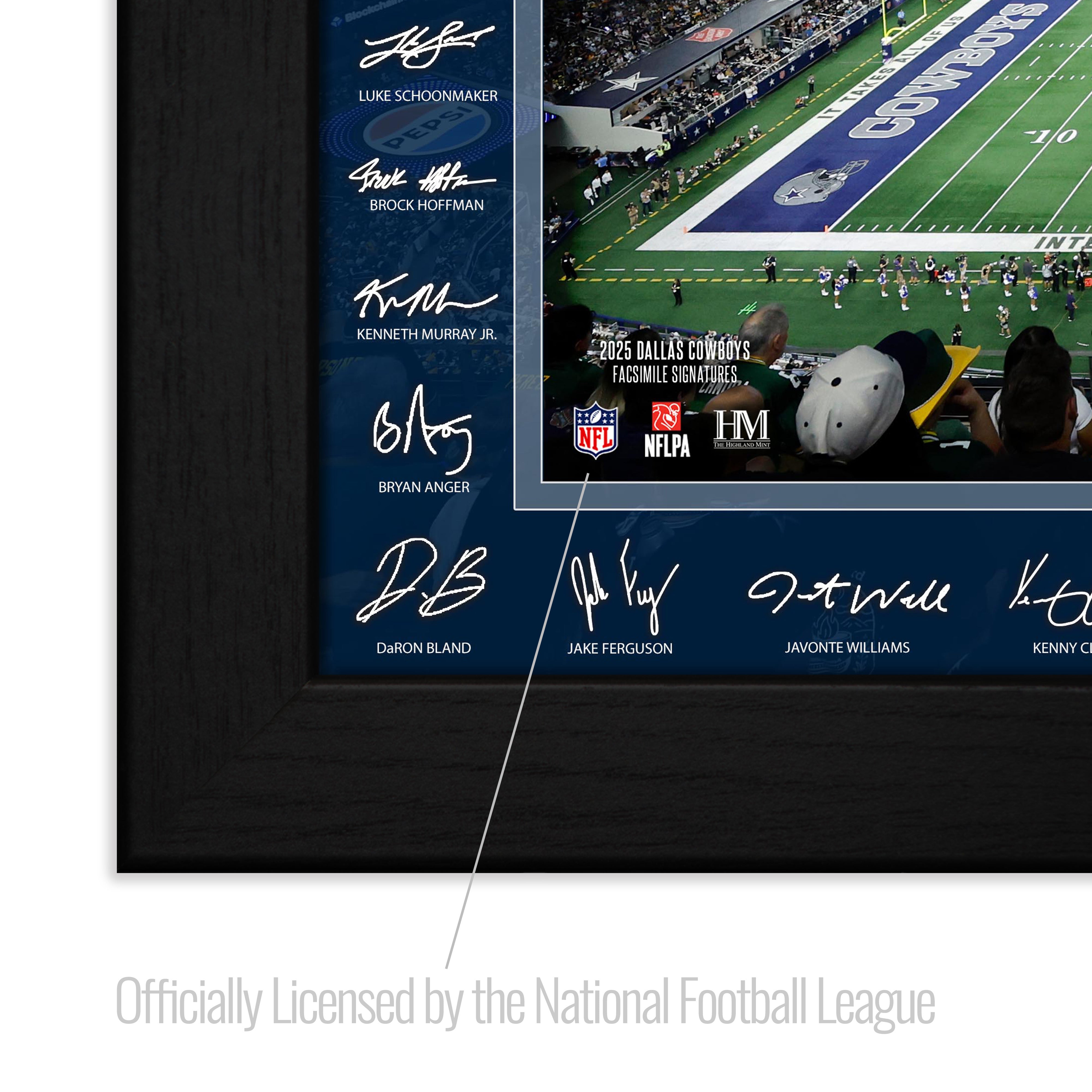 Dallas Cowboys 2025 NFL Signature Gridiron – The Highland Mint