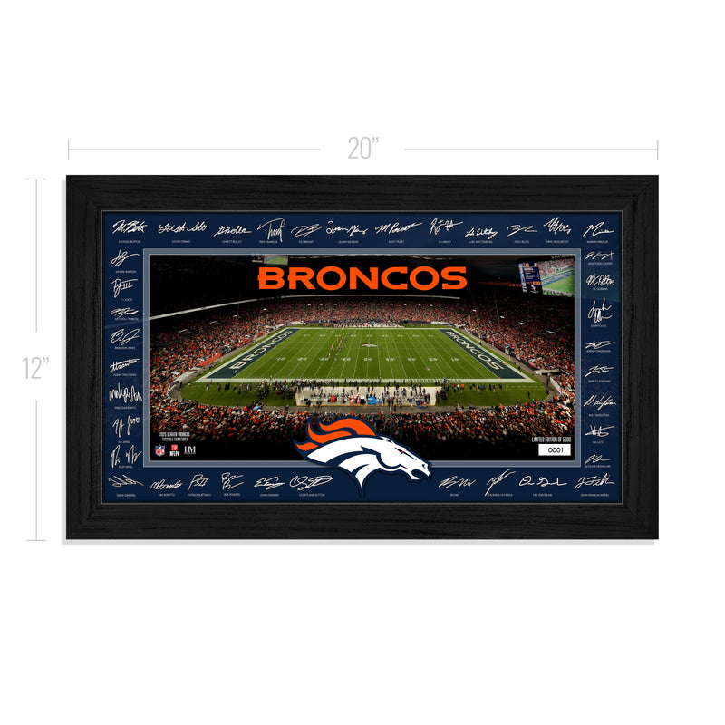 Denver Broncos 2025 NFL Signature Gridiron