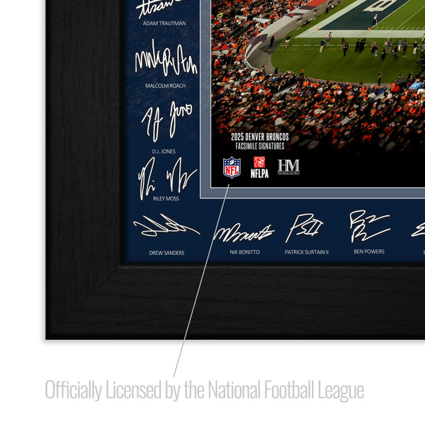 Denver Broncos 2025 NFL Signature Gridiron