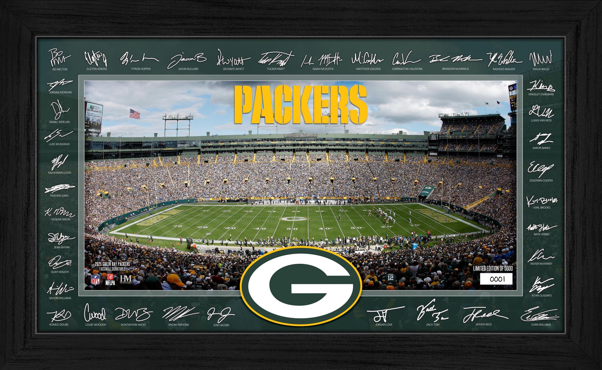 Green Bay Packers 2025 NFL Signature Gridiron