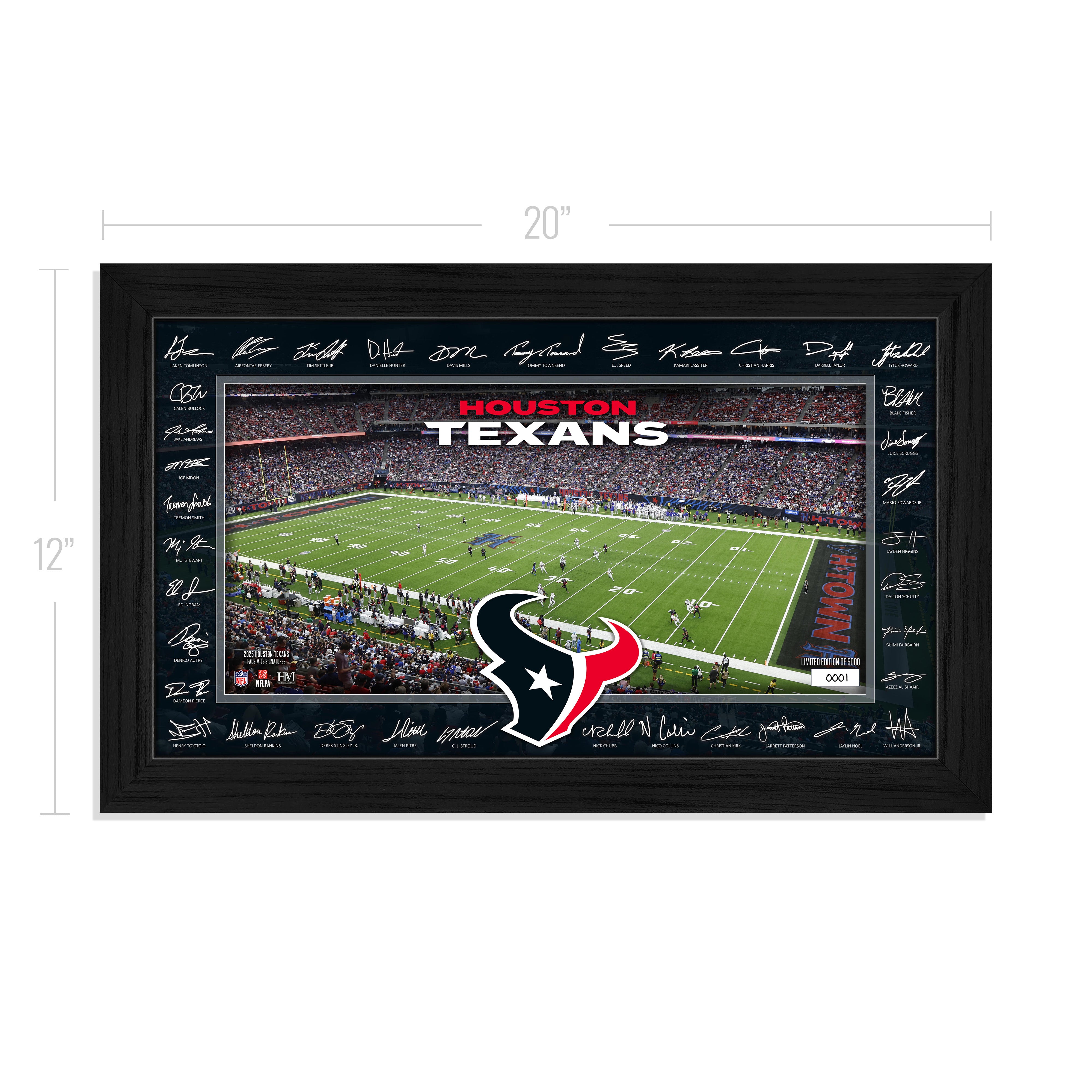 Houston Texans 2025 NFL Signature Gridiron – The Highland Mint