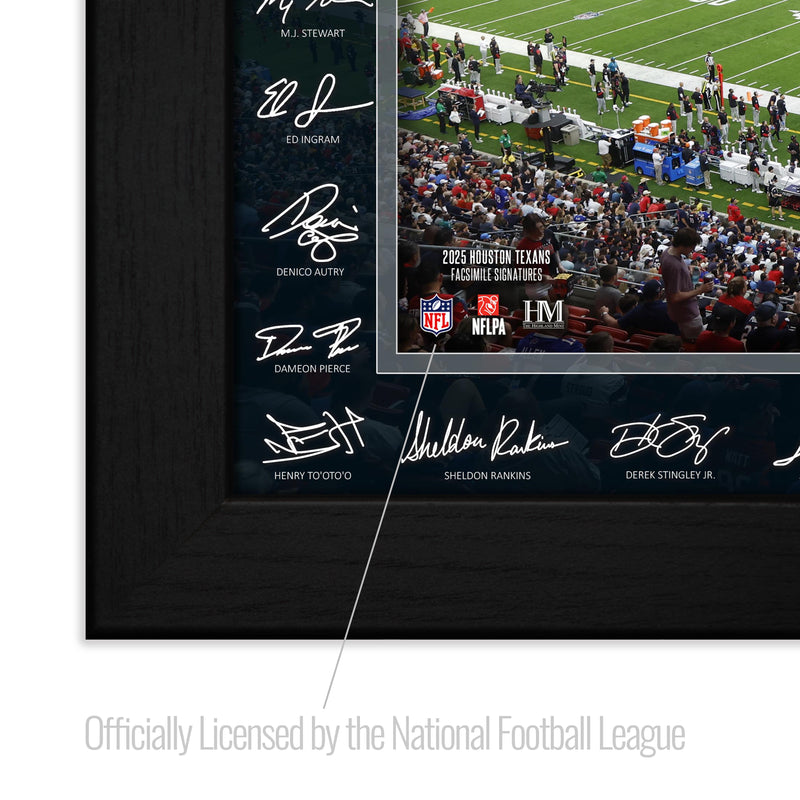 Houston Texans 2025 NFL Signature Gridiron