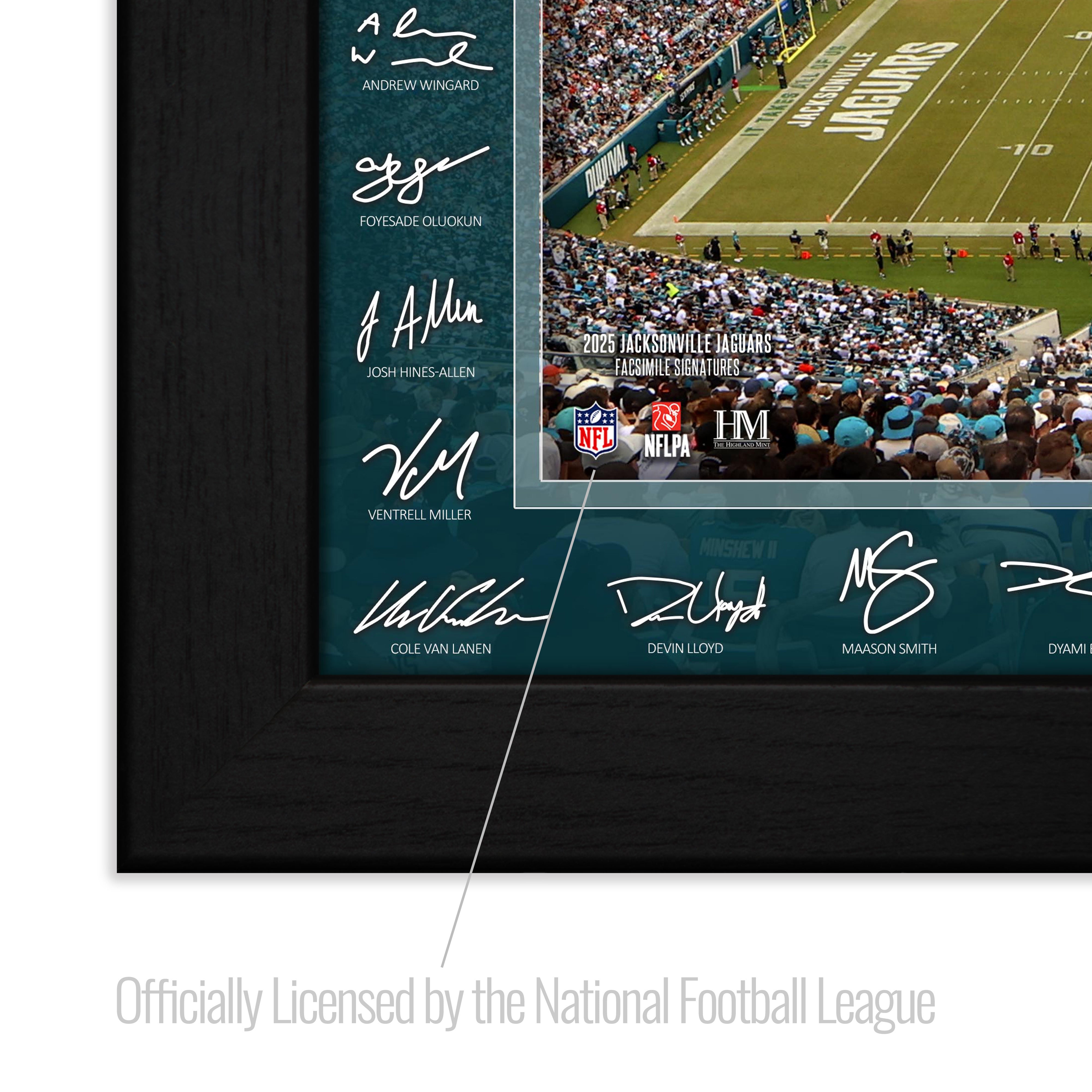 Jacksonville Jaguars 2025 NFL Signature Gridiron