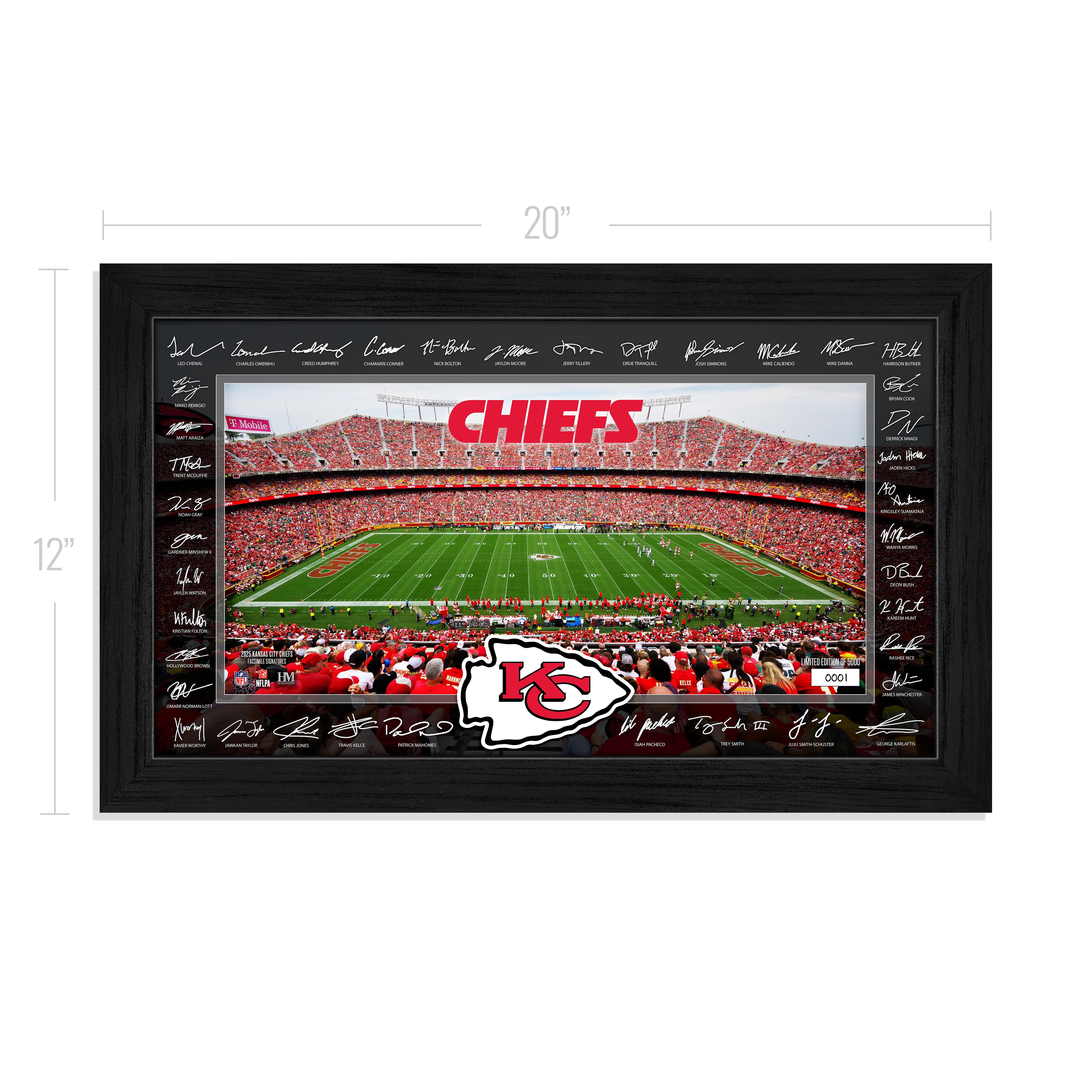 Kansas City Chiefs 2025 NFL Signature Gridiron
