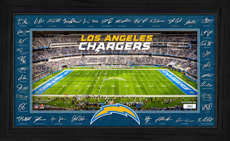 Los Angeles Chargers 2025 NFL Signature Gridiron