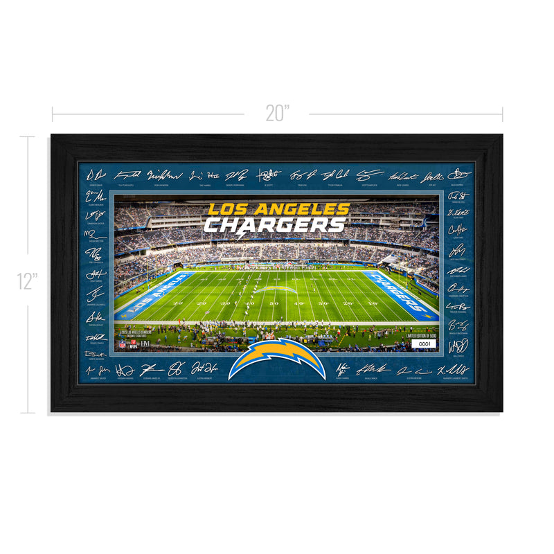 Los Angeles Chargers 2025 NFL Signature Gridiron