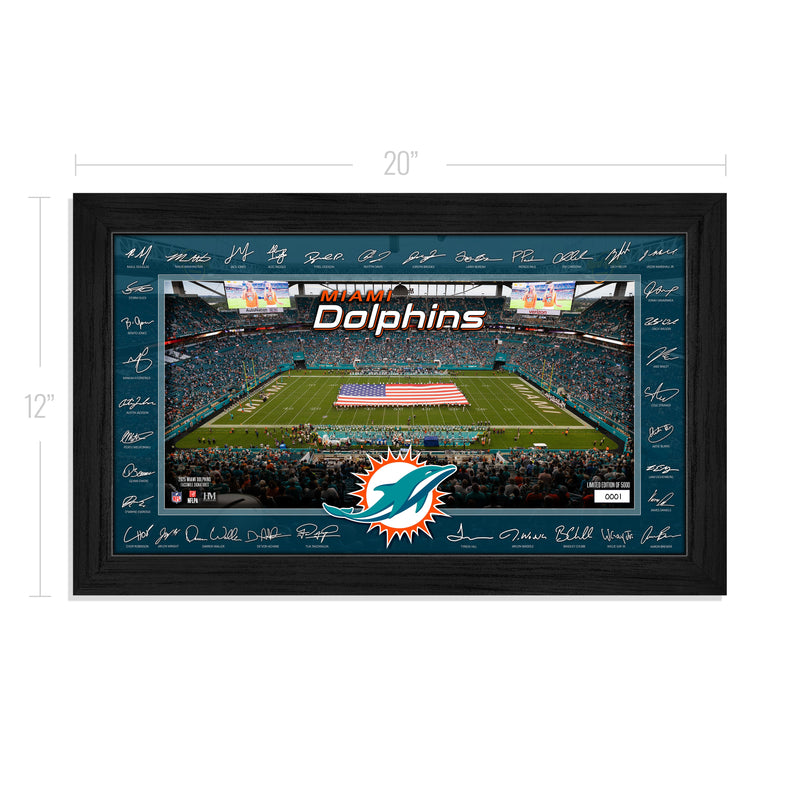 Miami Dolphins 2025 NFL Signature Gridiron