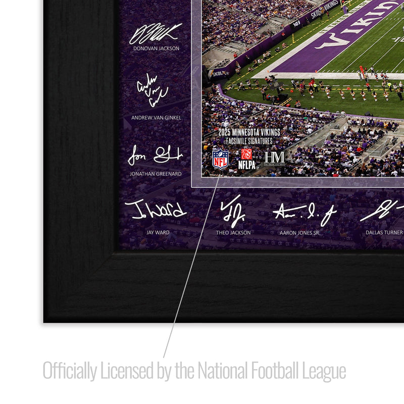 Minnesota Vikings 2025 NFL Signature Gridiron