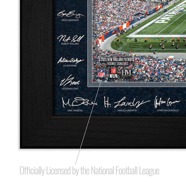 New England Patriots 2025 NFL Signature Gridiron