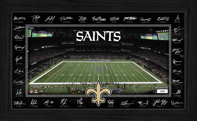 New Orleans Saints 2025 NFL Signature Gridiron
