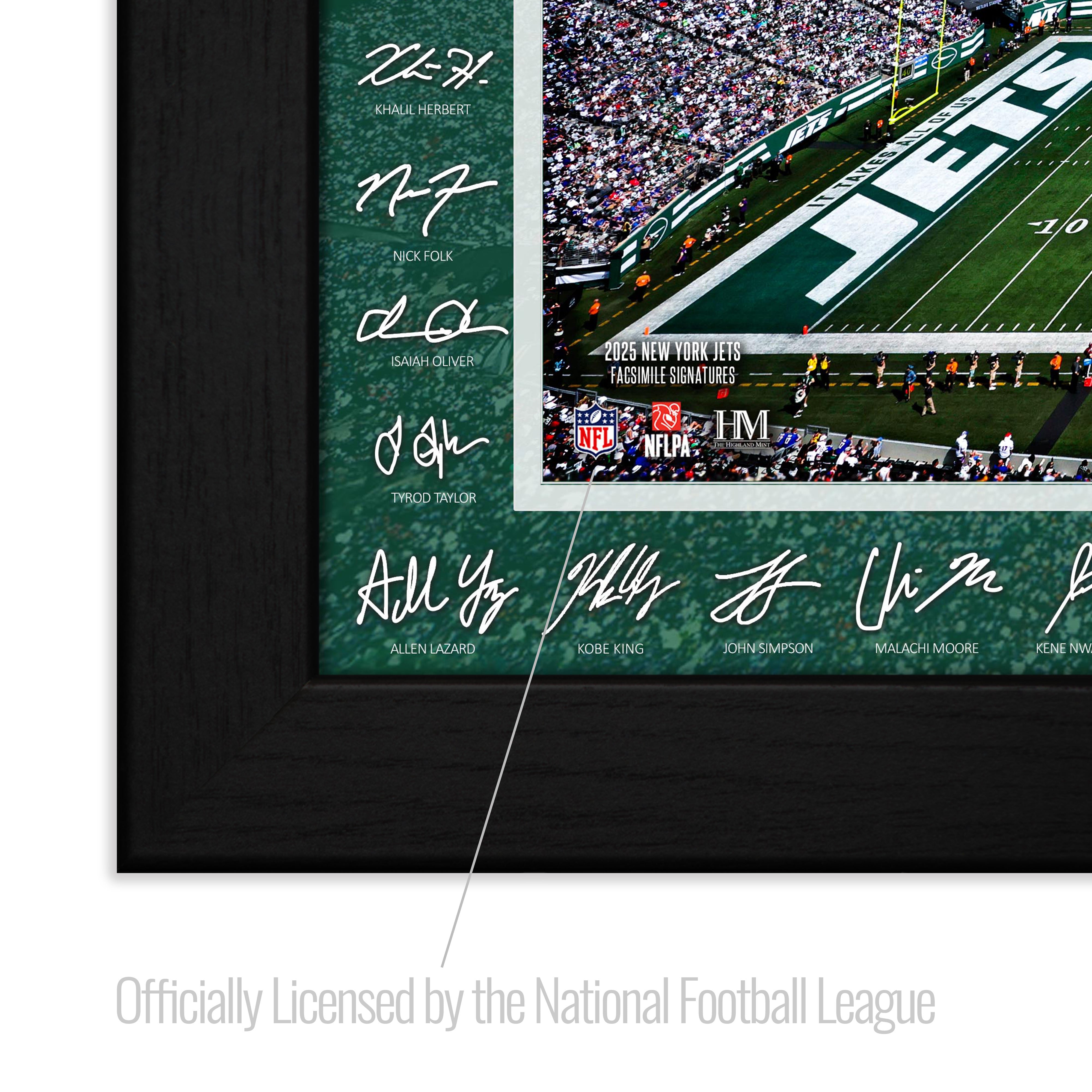 New York Jets 2025 NFL Signature Gridiron