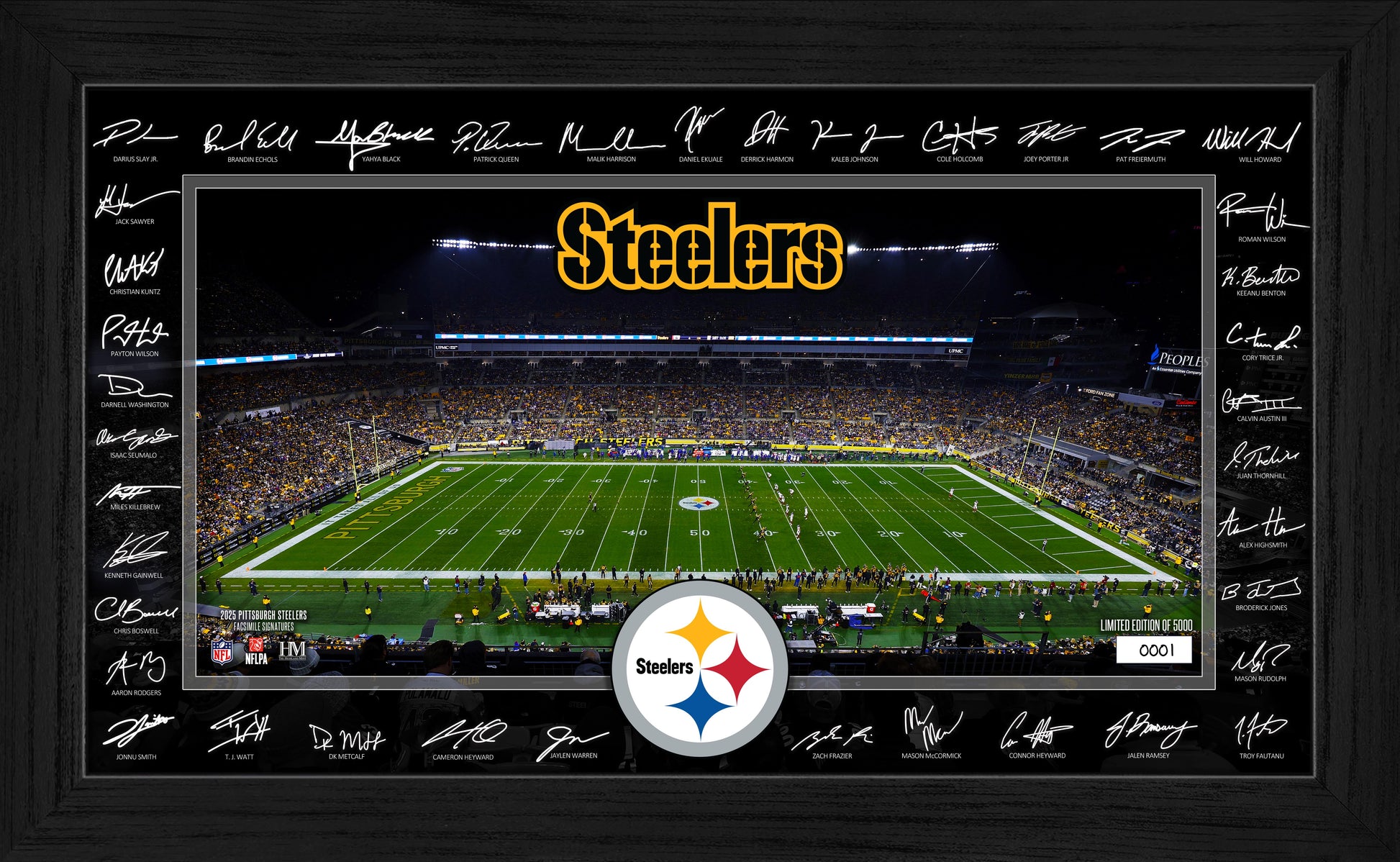 Pittsburgh Steelers 2025 NFL Signature Gridiron