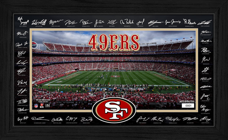 San Francisco 49ers 2025 NFL Signature Gridiron