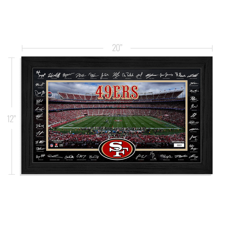 San Francisco 49ers 2025 NFL Signature Gridiron