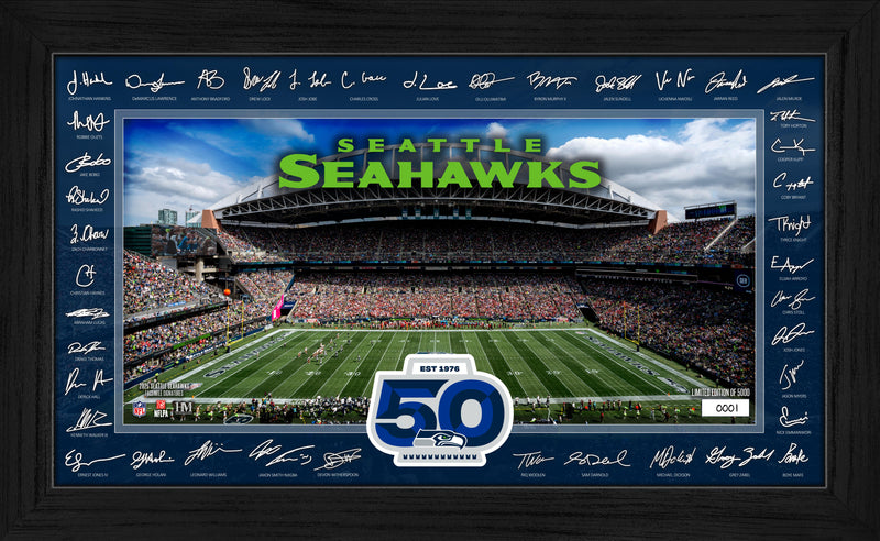 Seattle Seahawks 2025 NFL Signature Gridiron
