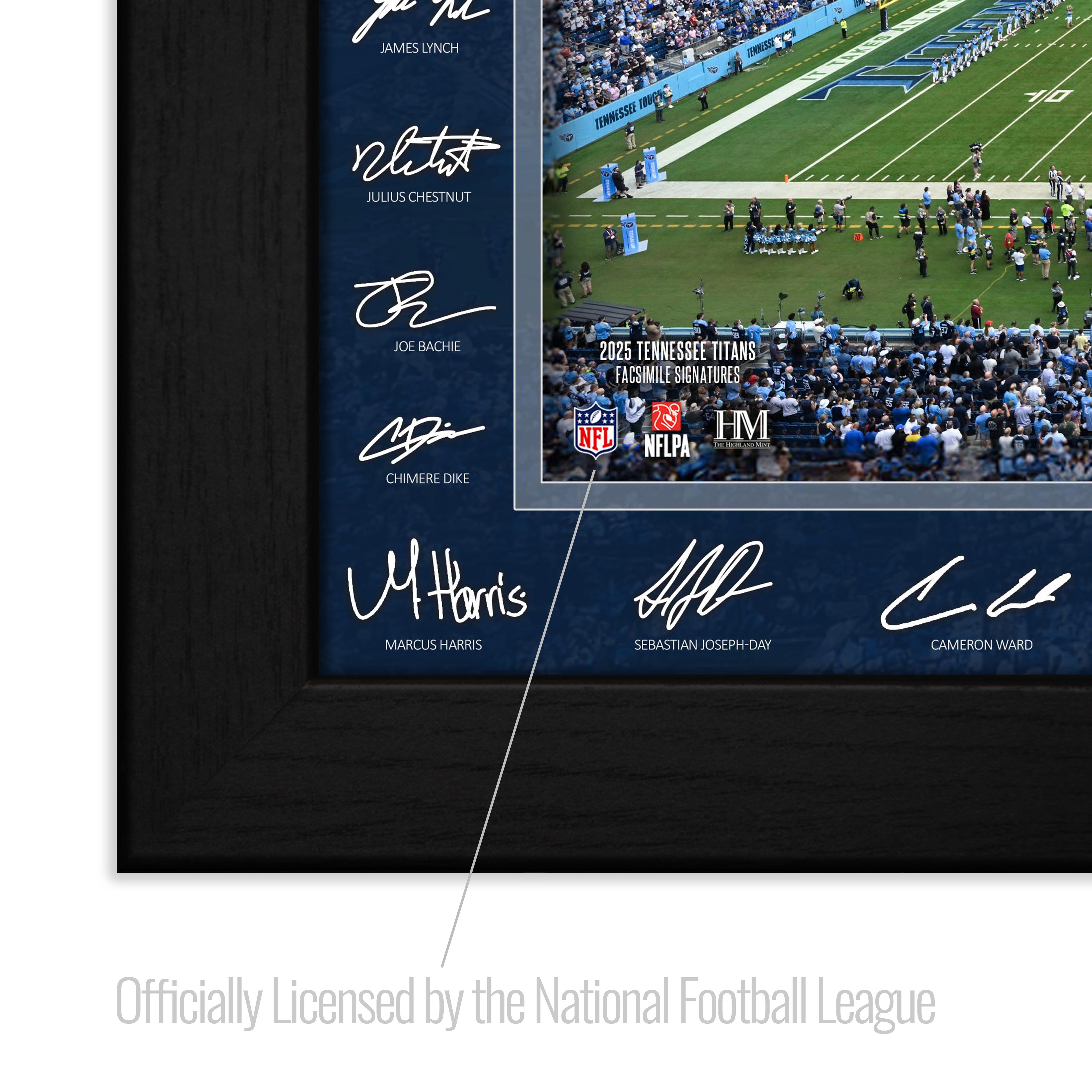 Tennessee Titans 2025 NFL Signature Gridiron