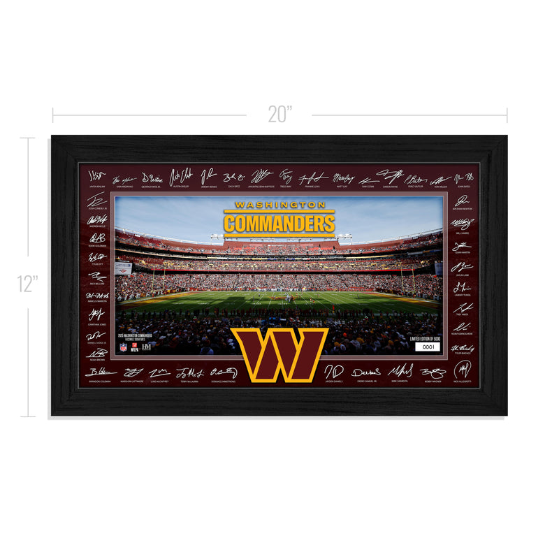 Washington Commanders 2025 NFL Signature Gridiron
