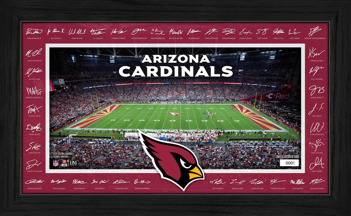 Arizona Cardinals 2026 Signature Gridiron Frame