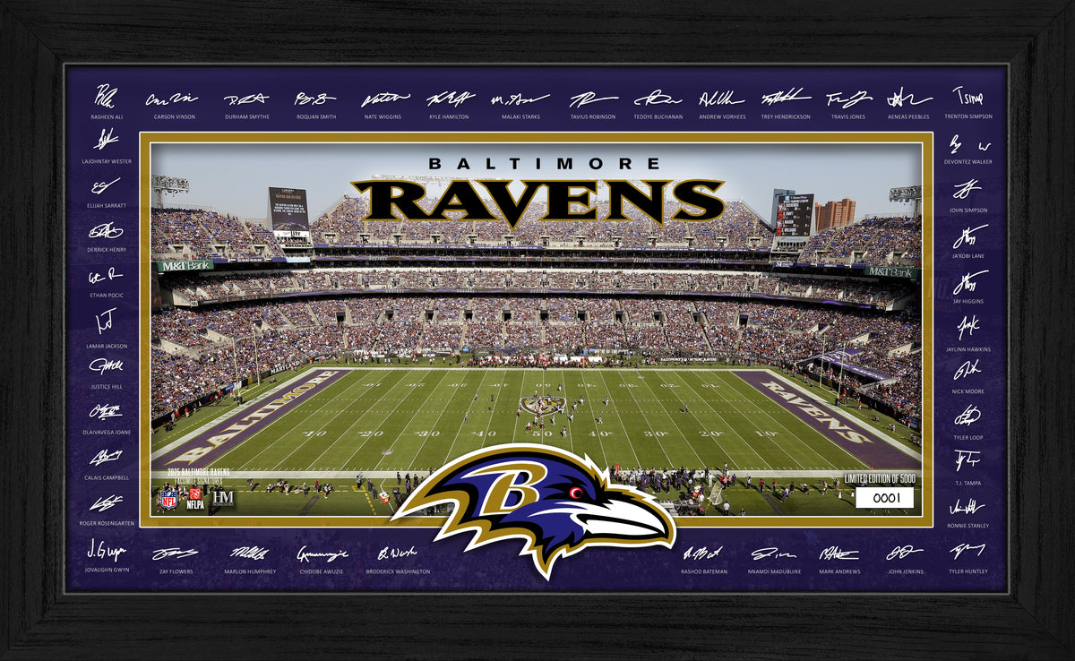 Baltimore Ravens 2026 Signature Gridiron Frame