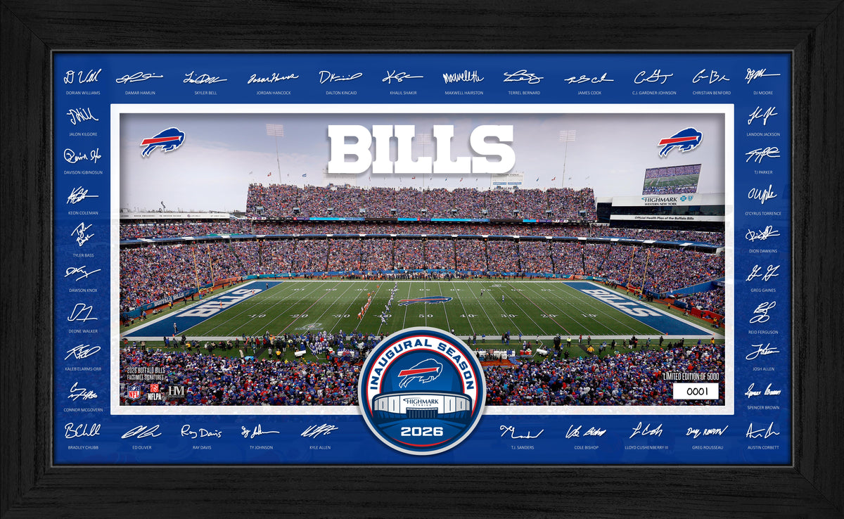 Buffalo Bills 2026 Signature Gridiron Frame