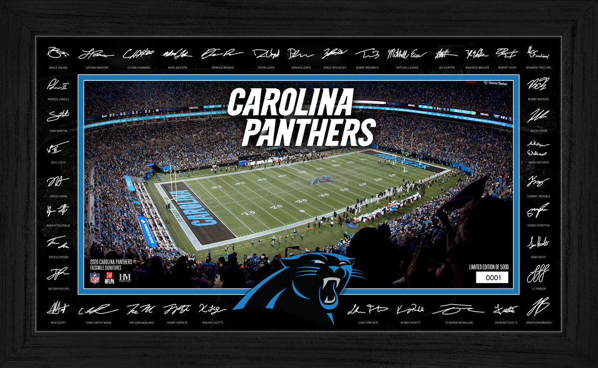 Carolina Panthers 2026 Signature Gridiron Frame