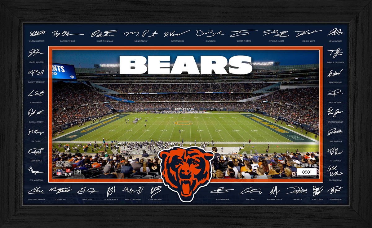 Chicago Bears 2026 Signature Gridiron Frame