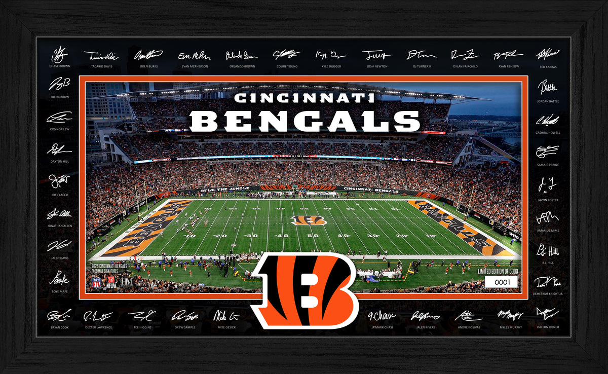 Cincinnati Bengals 2026 Signature Gridiron Frame