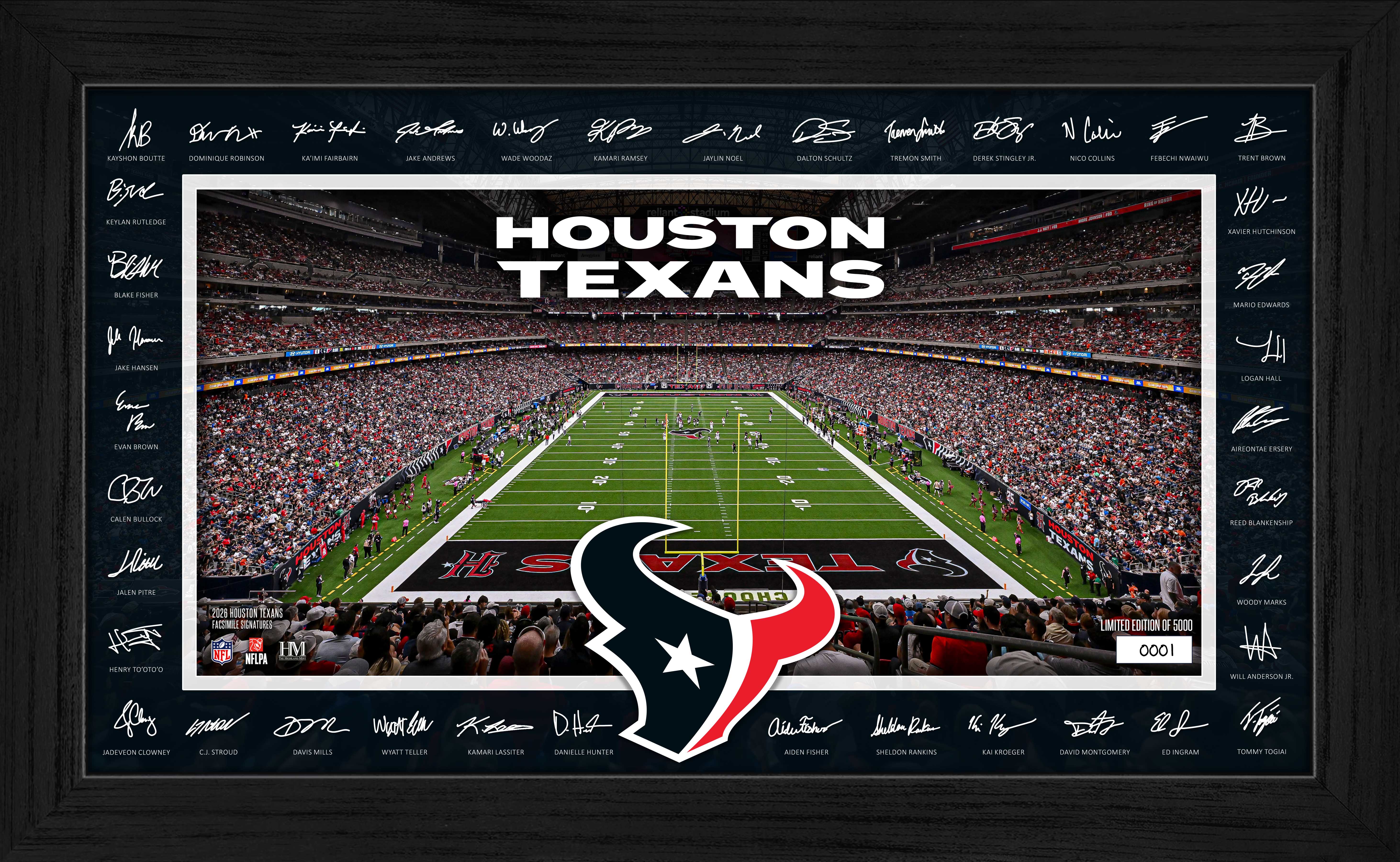Houston Texans Memorabilia & Collectibles – The Highland Mint