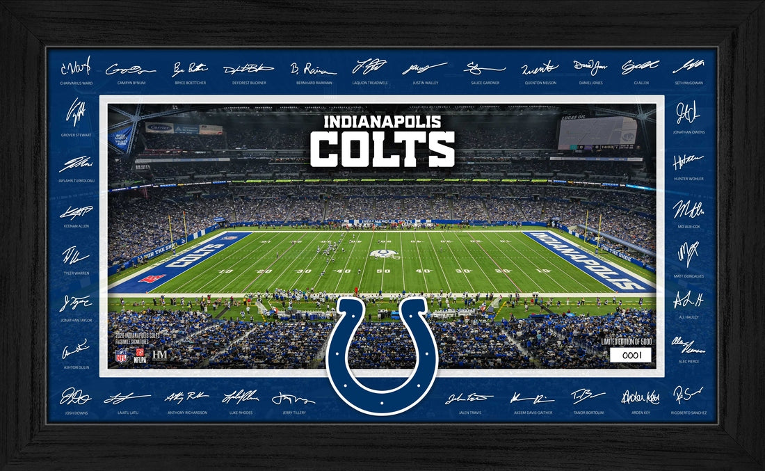 Indianapolis Colts 2026 Signature Gridiron Frame