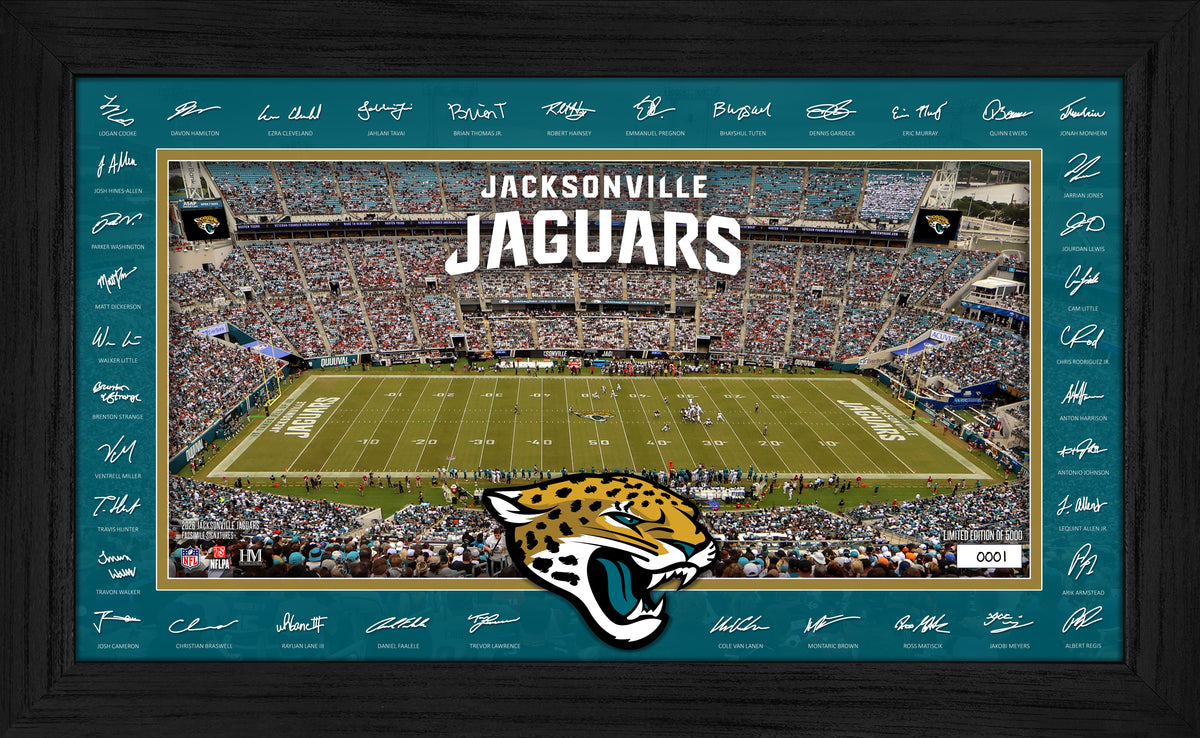 Jacksonville Jaguars 2026 Signature Gridiron Frame