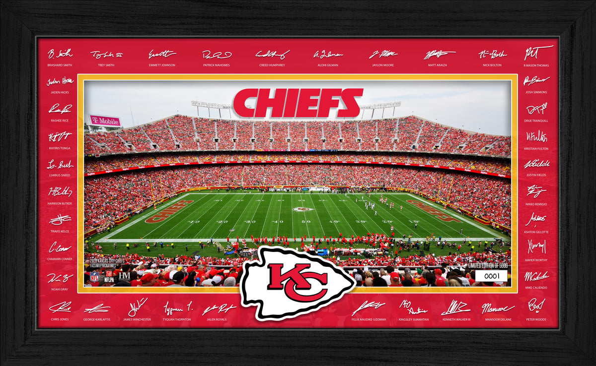 Kansas City Chiefs 2026 Signature Gridiron Frame