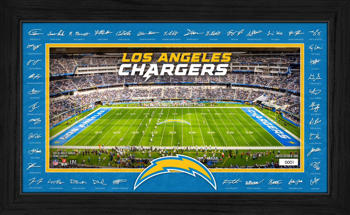 Los Angeles Chargers 2026 Signature Gridiron Frame