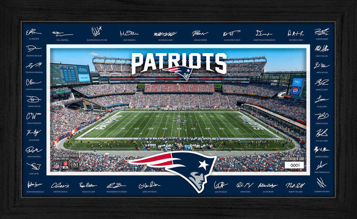 New England Patriots 2026 Signature Gridiron Frame