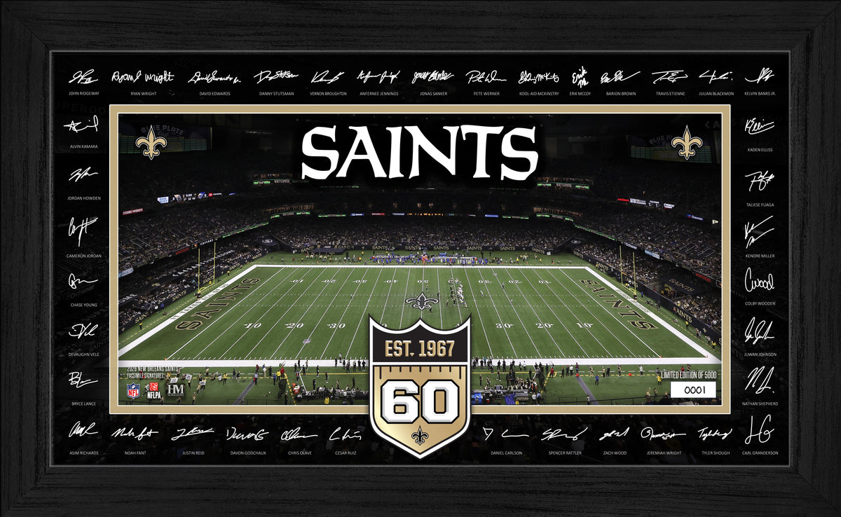 New Orleans Saints 2026 Signature Gridiron Frame