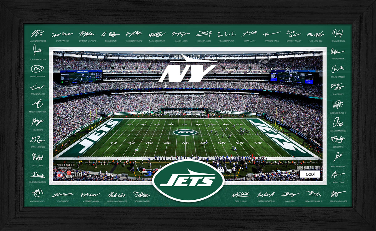 New York Jets 2026 Signature Gridiron Frame