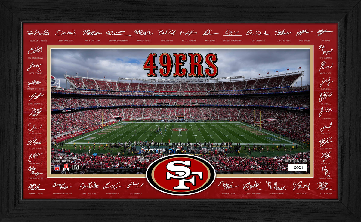 San Francisco 49ers 2026 Signature Gridiron Frame