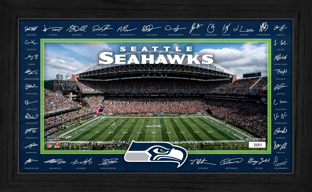 Seattle Seahawks 2026 Signature Gridiron Frame