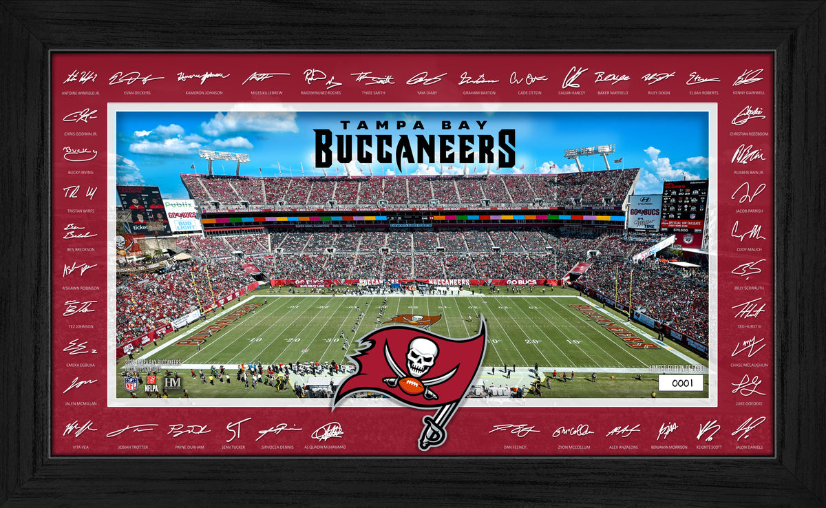 Tampa Bay Buccaneers 2026 Signature Gridiron Frame
