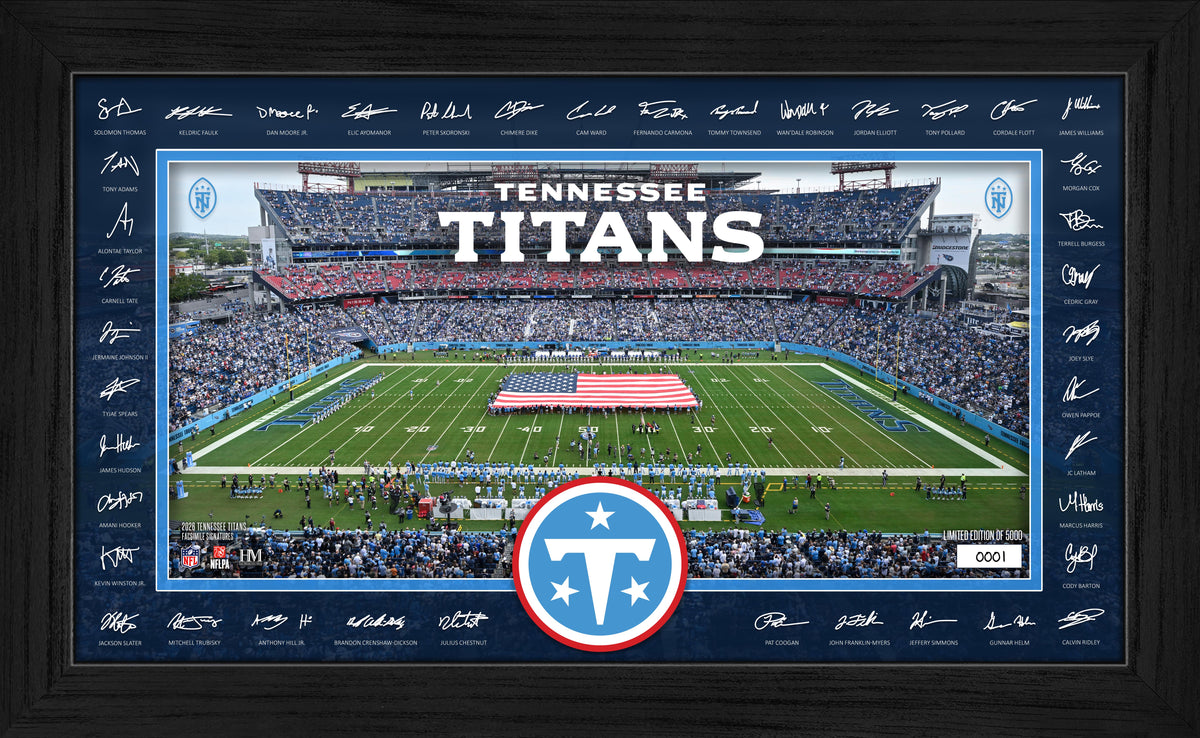 Tennessee Titans 2026 Signature Gridiron Frame
