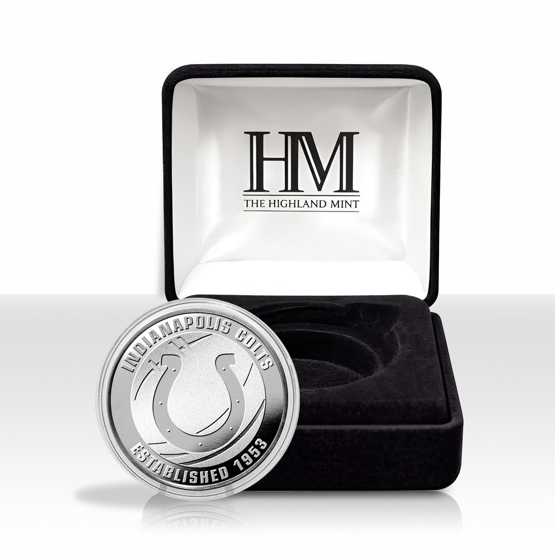 Indianapolis Colts 2026 Silver Plated Game Flip Coin