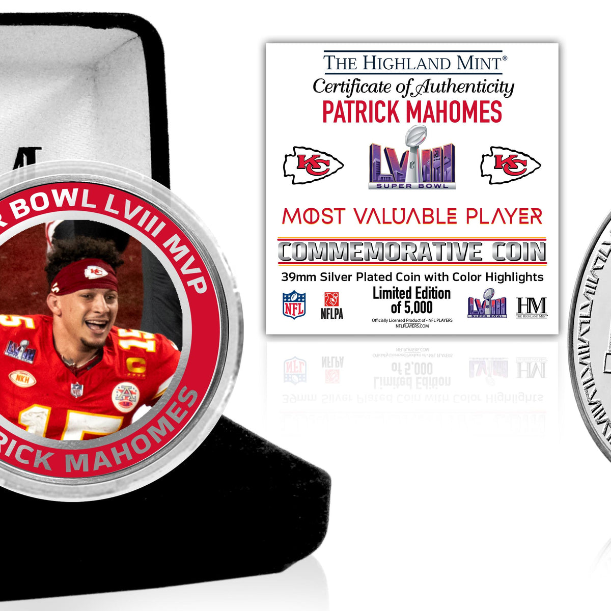 Patrick Mahomes Kansas City Chiefs Super Bowl LVIII MVP Silver Mint Co
