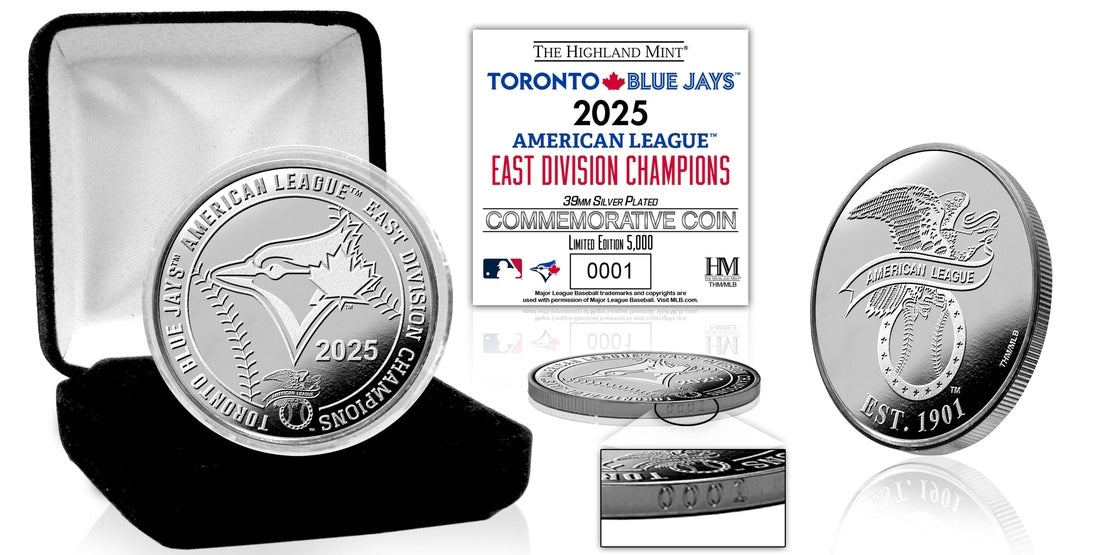Toronto Blue Jays 2025 A.L. East Division Champions Silver Coin