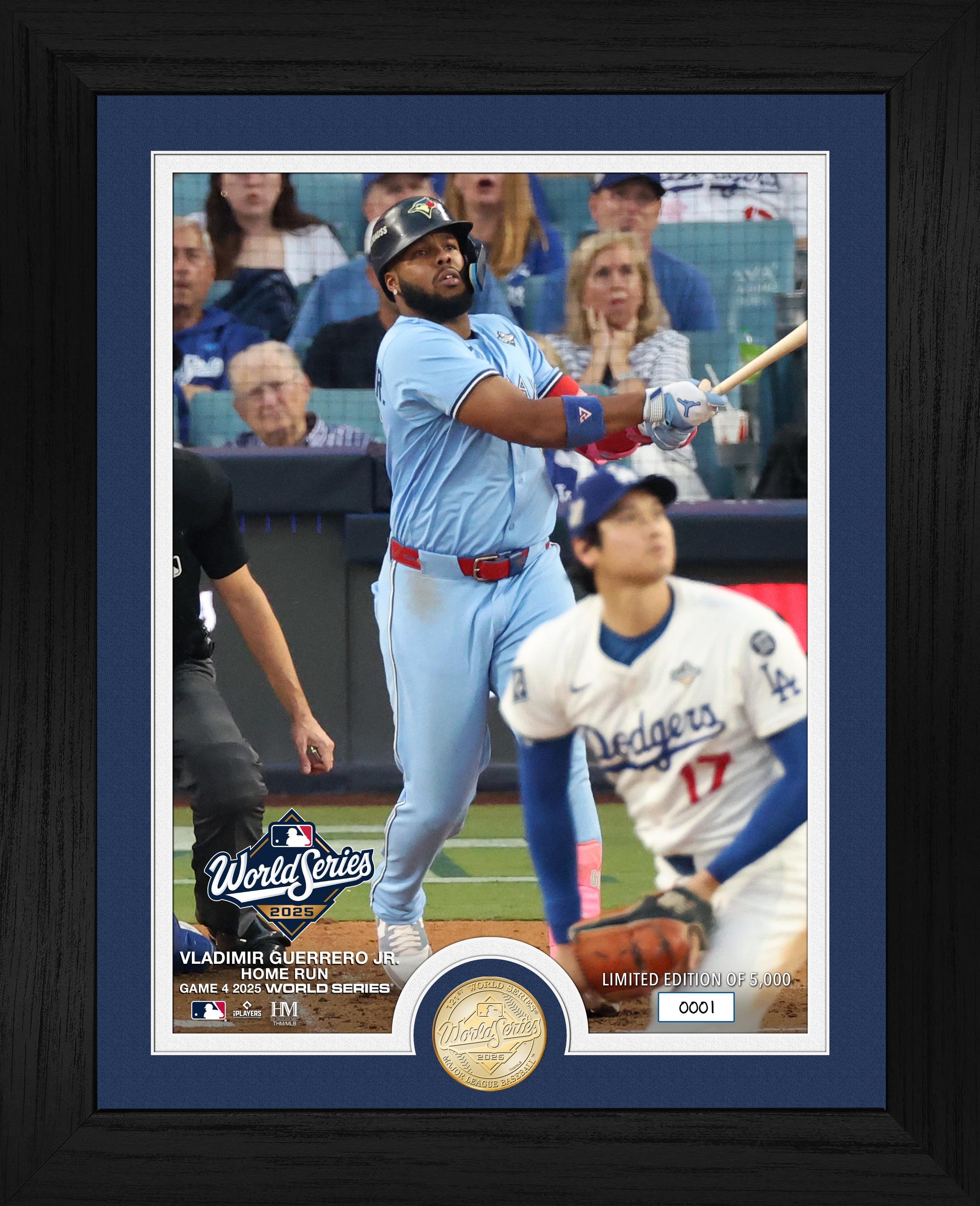 Vladimir Guerrero Jr. Home Run Game 4 2025 World Series Bronze Coin Photo Mint